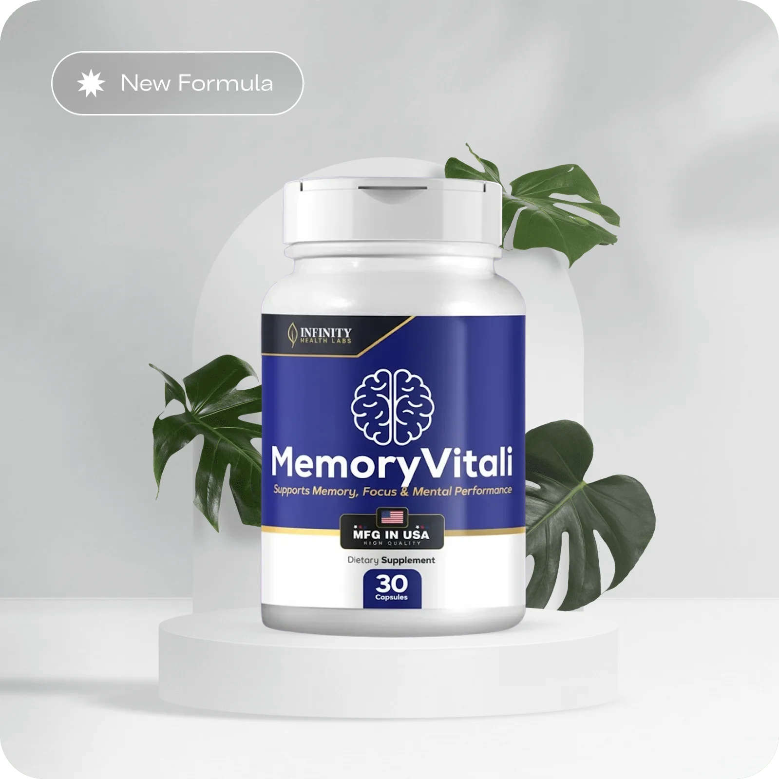 MemoryVitali Brain Health Supplement